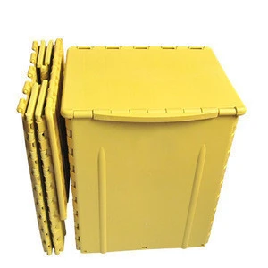 2019 storage usage plastic foldable stool for home and camping