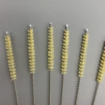 2020 amazon glass sisal brush natural plant fiber  cleaning tool  for straw