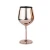 Import 2020 Custom metal copper goblet tumbler double wall stem wine goblets metal wine glasses stainless steel vacuum Insulated goblet from China