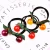 Import 2020 Fashion Wholesale Korean Cherry Hair Accessories Women Girls Rubber Elastic Hair Bands from China