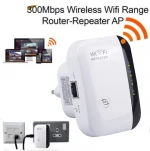 2020 High Quality 220V 300Mbps Wireless N Wifi Repeater 802.11N/B/G Network Router Range Wifi Repeater