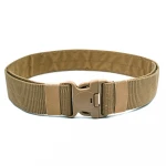 2020 New Design Custom Types Canvas Fabric Webbing Men Webbing Belt OEM Tactical Belt Military with Plastic Buckles