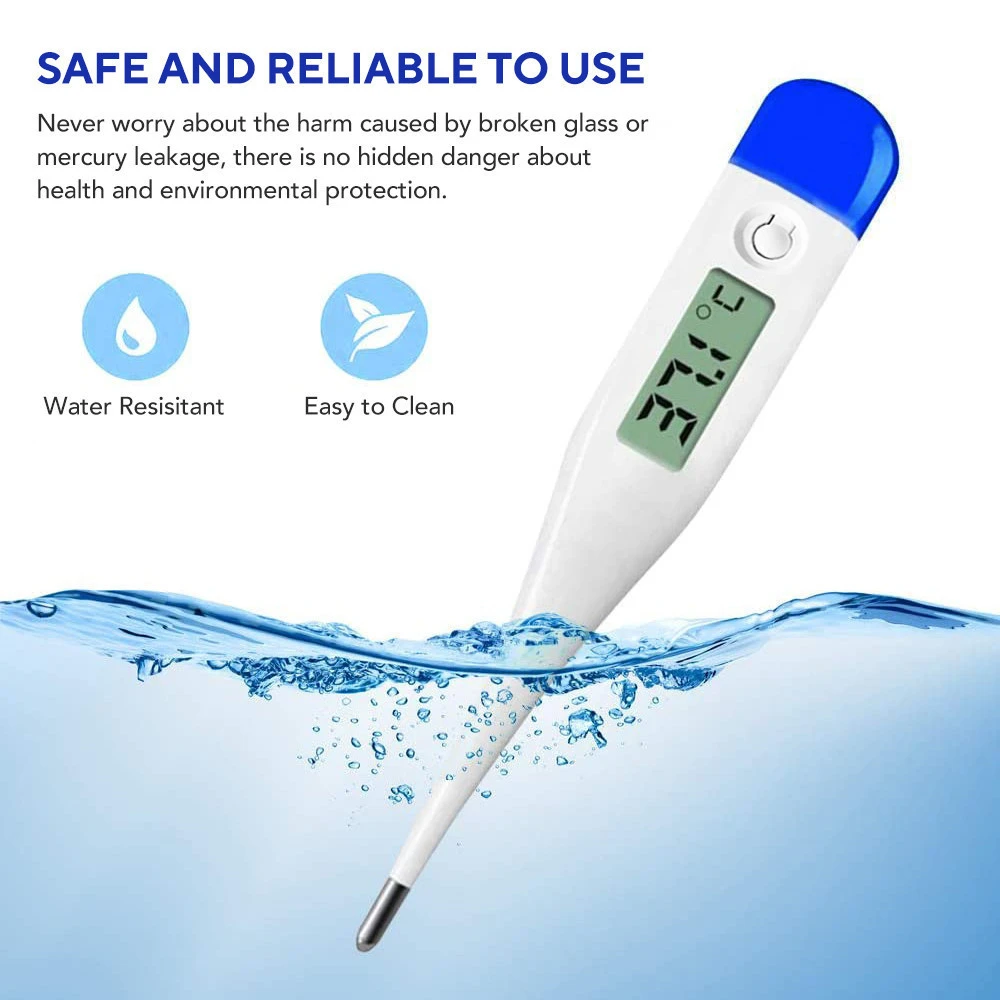 2020 Portable Waterproof Digital Body Thermometer for Baby Adult