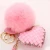 Import 2020 Rabbit Fur key charm Ball fur PomPom Keychain Handbag Charm Dangle Key Ring Pendant from China
