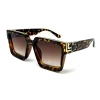 2020 Trendy Sun Glasses Italy Design Retro Steampunk Square Futuristic Men Women Sunglasses