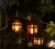Import 2021 amazon hot sale festive lights garden candle lantern solar garden lights decorative from China