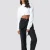 Import 2021 Latest new style designs 100% cotton sport women tube tops sport yoga tops crop top from China