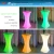 Import 2021 New 16 color change led light up table and chair cube party furniture rechargeable &led furniture from China