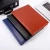 Import 2021 new design A4 multifunction clipboard PU leather file folder  portfolio customized logo folder with pockets from China
