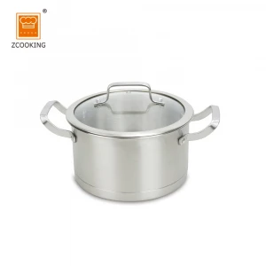 2021New Style SS304 Cookware Set with Stainless Steel Handle Multifunctional  Stainless Steel Cookware Set