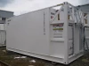 20ft mobile container station, double walled, bunded diesel tank, bunded unleaded tank