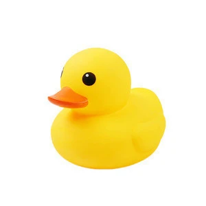 22Cm Silicone Bath Toy Yellow Rubber Duck