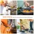 Import 23 Pieces Non Stick Ceramic Copper Frying Pans Set Kitchen Cooking Pots Pan Non Stick Cookware Set from China
