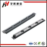 24 Port Dual IDC 110 IDC Krone IDC CAT.5E CAT.6 patch panel