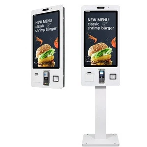 24&quot; 32&quot; order kiosk touch screen POS system self pay machine self service payment order kiosk for McDonald&#39;s/KFC / restaurant