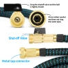 25/50/75/100FT Garden Hose Expandable Flexible Water Hose Pipe Watering With Spray Gun