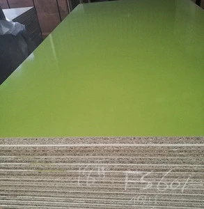 25mm melamine flakeboard / particle board for cabinet
