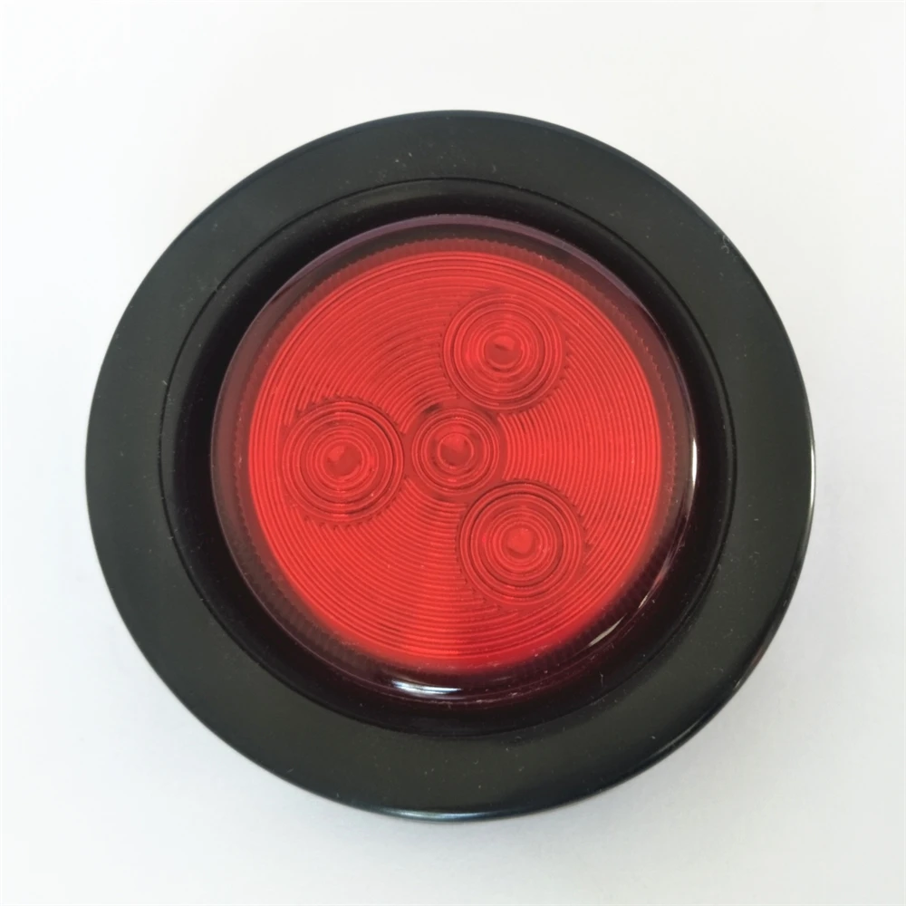 2Inch 12/24V LED Auto Car Bus Truck Lorry Side Marker Indicator low Led Trailer Light Rear Side Lamp