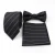 Import 3 PCS Men Striped Bowtie Tie Pocket Square Wedding Dress Suits Bow Ties Handkerchief Set Lots from China