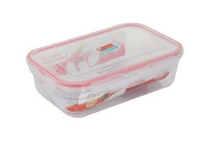 3-piece Plastic Food Storage Container &amp; Plastic Preservation Box with lid