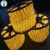 3 wires color changing 100M Led Christmas light and festival outdoor led rope lights for Christmas tree Wedding party