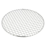 304/316 Stainless Steel Round Barbecue Grill Wire Mesh Charcoal Bbq Accessories Barbeque Baking Other Accessories Camping,party
