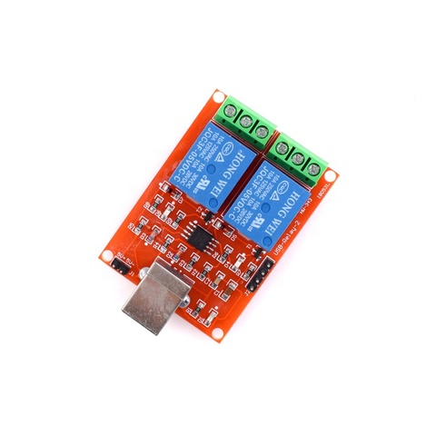 Buy #343 2 Channel Relay 5v Drive-free Usb Control Switch Module 2-way ...