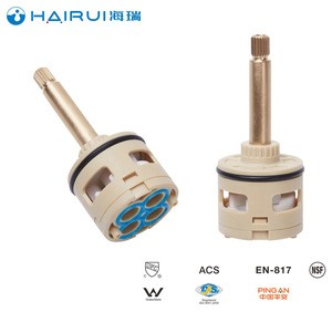 35mm 4 way diverter cartridge faucet ceramic cartridge,ceramic valve HR35D-F01 factory supply