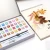 Import 36 colors metallic water color solid watercolor from China