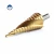 Import 3Pcs 4-12/20/32mm Customize Metal Drilling 90 Stepped Angle HSS Step Drill Bit Set from China