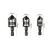 Import 3pcs 90 degree High Carbon Steel Hex Shank Five-edged Chamfer Oblique Hole Knife tariere Reaming Chamfering Bit from China