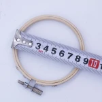 3'' Factory Supply Stretcher Natural Bamboo Embroidery Hoops for Craft Needlework