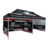 3X6 Folding Tent Custom Printed Canopy 600D Advertising Pop Up Gazebo Waterproof Outdoor Tent For Trade Show