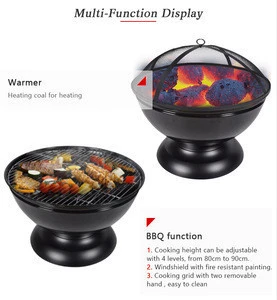 4 color firebowl charcoal brazier indoor firepit wholesale fire pits bowl basket garden outdoor camping fire pit