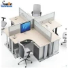 4 people office desk double side office desk with drawers office partition design