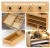 Import 4 Tier Bamboo Desk Organize  with Drawers for Home Office Table Top Shelf Desktop Organizer from China