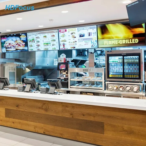 Buy 43-inch 4k Digital Menu Board For Coffee & Fast Food Shops Hd Lcd ...