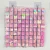 Import 4D Sequin Shimmering Grid Flapping Wall Panel Wedding Decoration Party Event Mirror Sequin Shimmer Wall 30*30cm Backdrop Panel from China