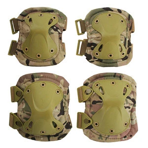 4pcs Tactical Knee Pad Elbow Pad Military Knee Protector Outdoor Sport Hunting Skating Safety Gear Knee Guard ElbowShell
