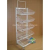 5 Tier Steel Stand Adjustable Wire Basket Display (PHY307)
