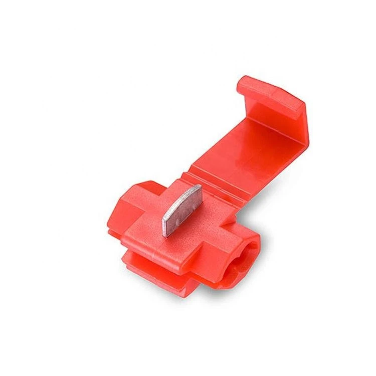 500PCS PER BAG 22-18 AWG Nylon Fully Insulated Solderless Wire Electrical Connector QS2-RED