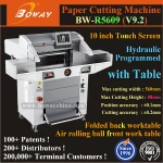 560mm 1000 sheets 560mm Hydraulic Programmed paper cutter trimmer