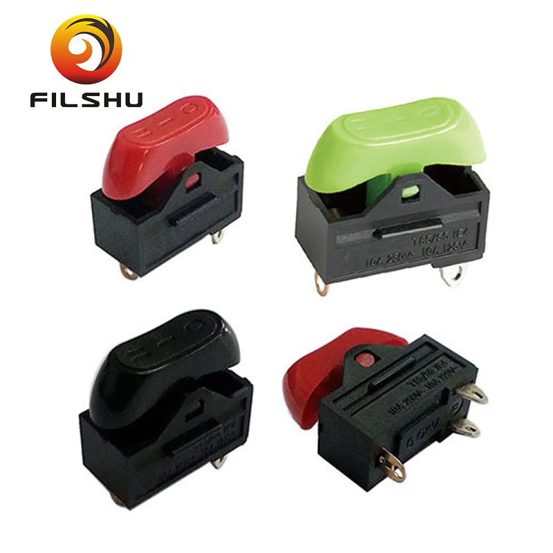 5E4 t85 250v 16A rocker switch and slide switch for hair dryer