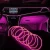 Import 5meters car interior EL Wire Neon Glow Light Strip Car Neon LED Rope Light with 12V Inverter from China