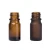 Import 5ml amber essential oil glass bottle with dropper from China