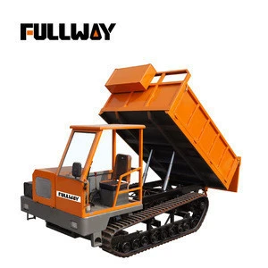 5tons crawler dumper tracked carrier for mud road, swamp, snow slopes and other special terrain