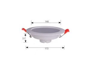 6  Inch LED Round Down Light Recessed ceiling lamp