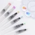Import 6 Pcs Nylon Hair Water Brush Pen  Flat/Round Tips Water Color Art Paint Brush from China