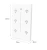 Import 6 Scene Zigbee Smart LED Lighting Wall Mounted Dimmer Electrical Remote Control Switch for US Market from China