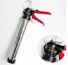 600ml Sausage cement Caulking Gun Manual Drive with Stainless Steel Barrel with high quality